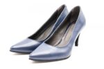 Pantofi femei, piele naturala, BRA103BLU Femei